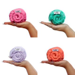 Toalla de Microfibra para el Cabello - La Púrpura 